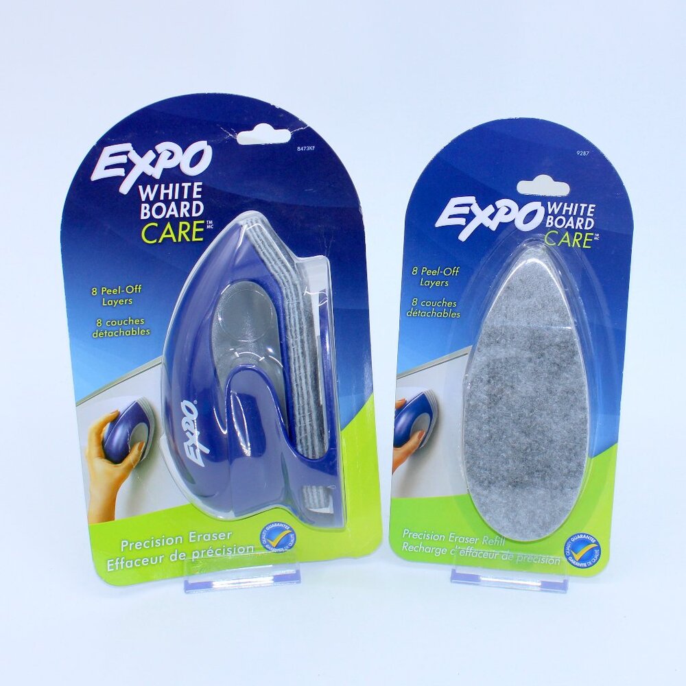 Expo Precision Point Eraser + Extra Felt Pad Replacement